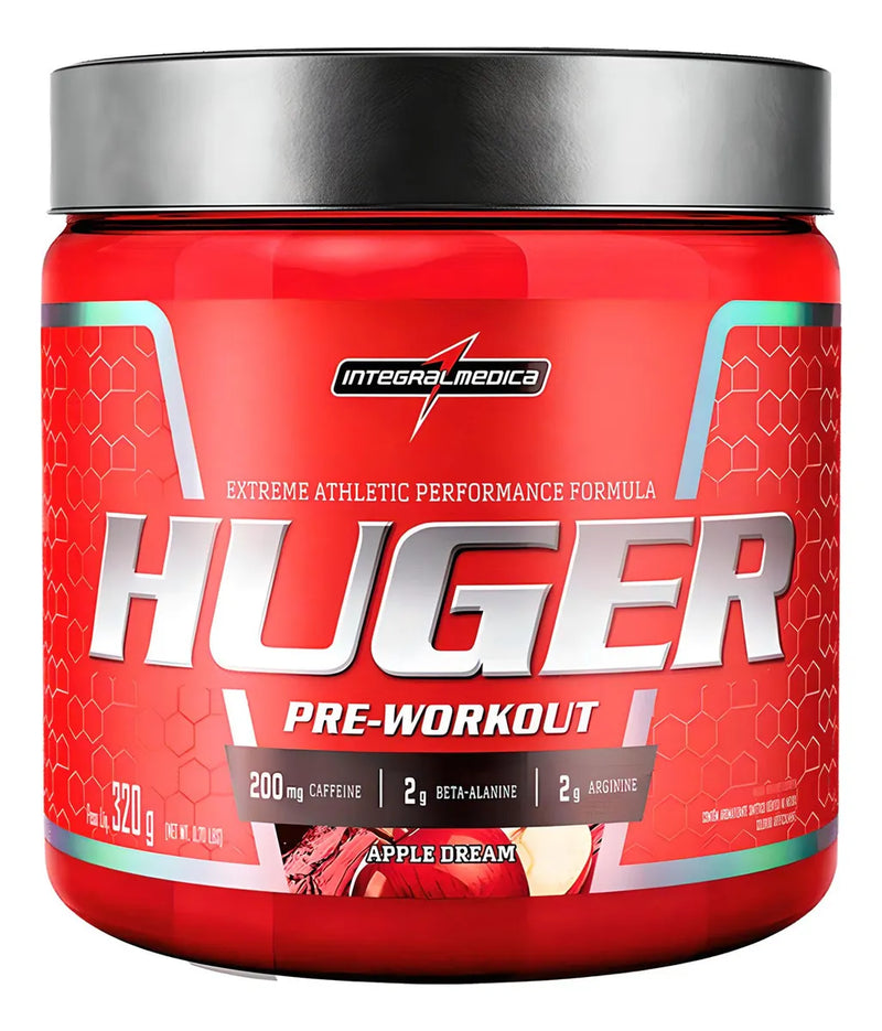 Pré Treino Huger Apple Dream 320g Integralmédica