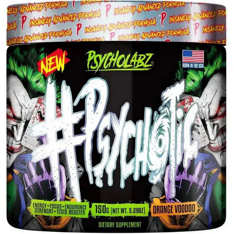 Pré-Treino Psychotic Orange 150g - Psycholabz