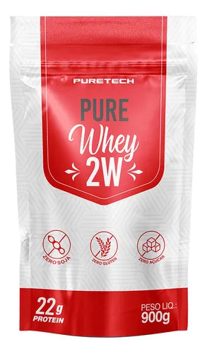 Whey Protein Puro 2W Cookies e Cream 900G - Puretech